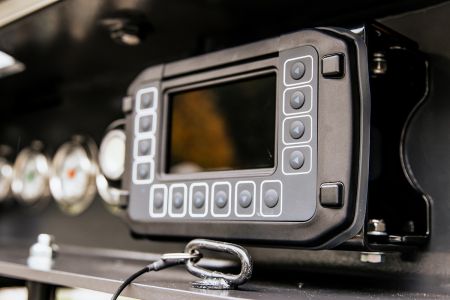 DOLL control assistance system display on the exterior of a vehicle
